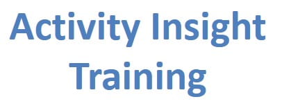 Activity Insight Training